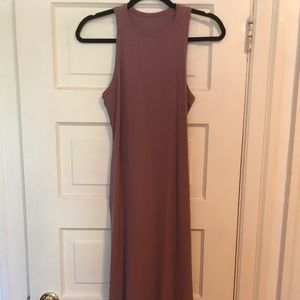 Lululemon all aligned midi dress (nulu)